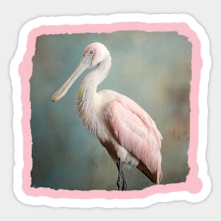 Roseate Spoonbill 01 Sticker